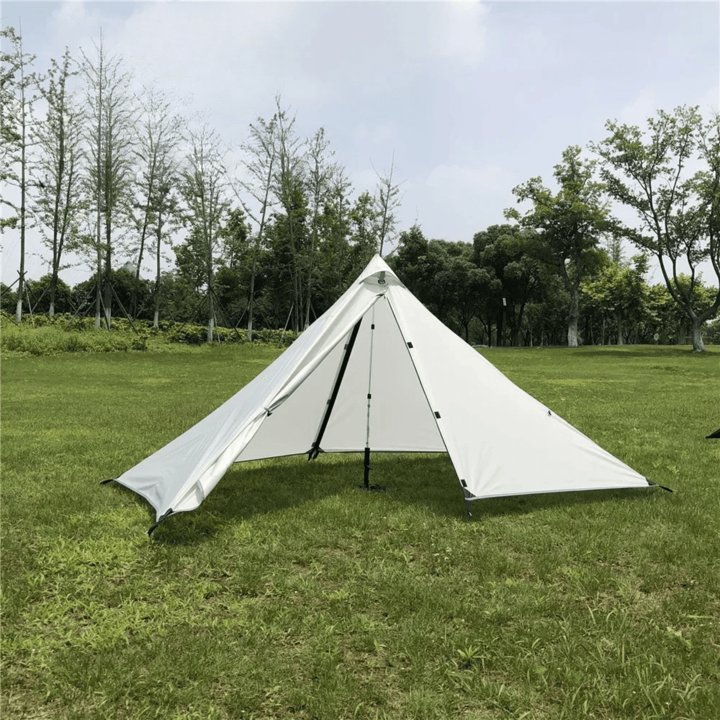 Ultralight Solo Shelter Tent Pole - Less Pyramid Design - The PeakTrail