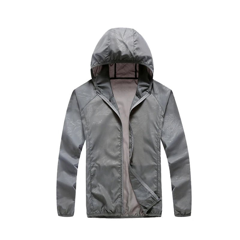 Unisex Rain Jacket Waterproof and Lightweight - The PeakTrail