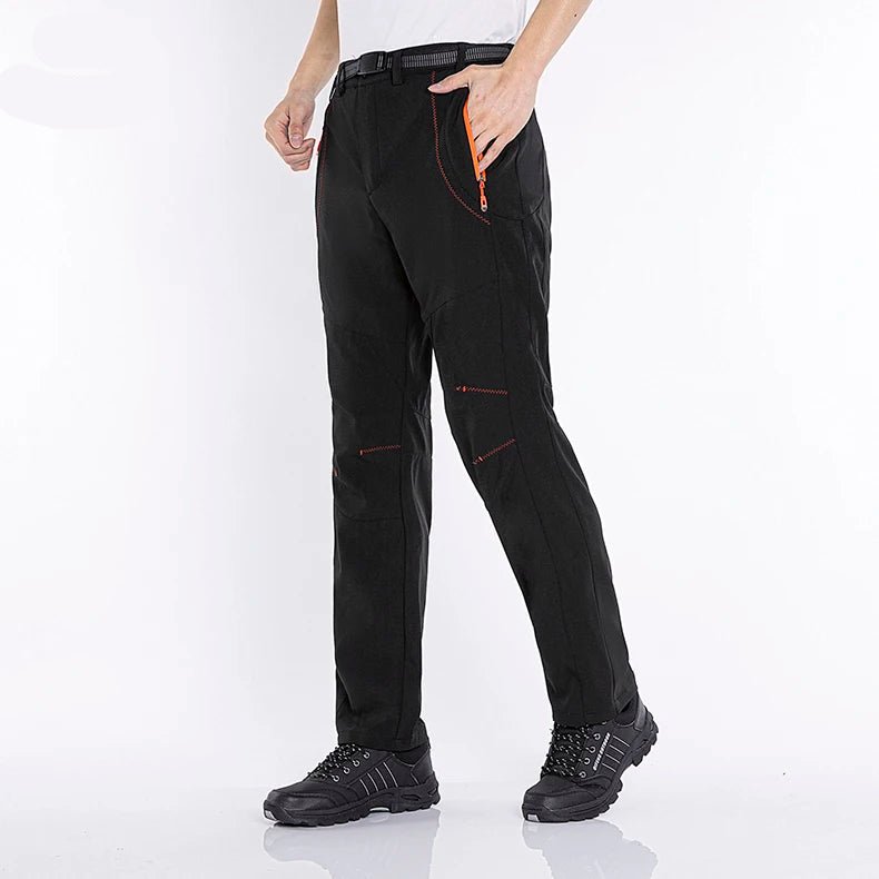Winter Hiking Pants Thermal Softshell for Outdoor Use - The PeakTrail