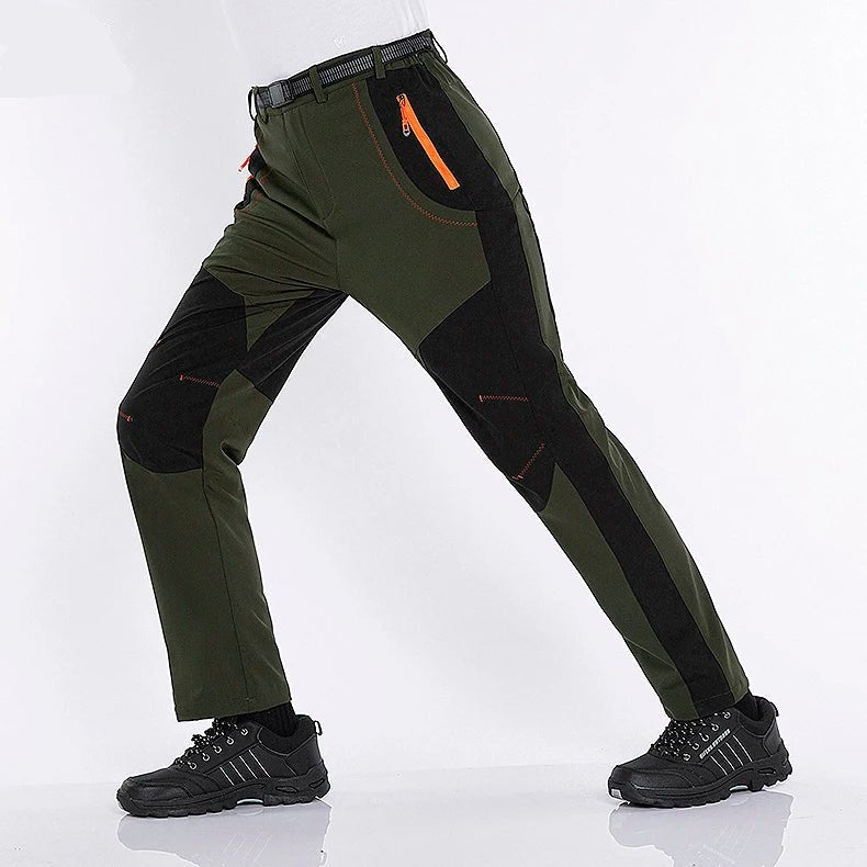 Winter Hiking Pants Thermal Softshell for Outdoor Use - The PeakTrail