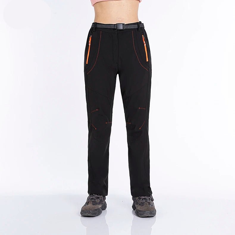 Winter Hiking Pants Thermal Softshell for Outdoor Use - The PeakTrail