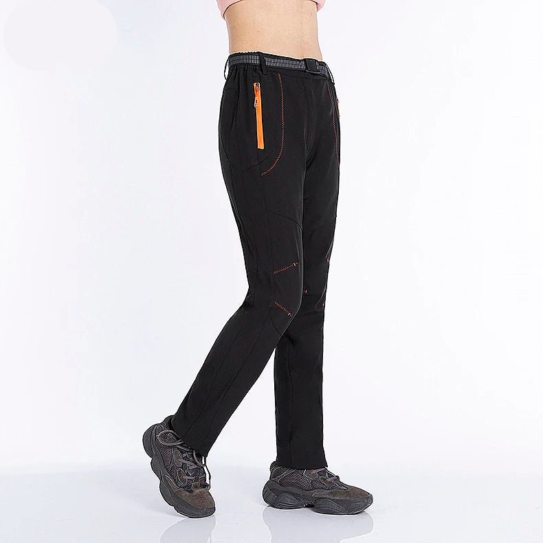 Winter Hiking Pants Thermal Softshell for Outdoor Use - The PeakTrail