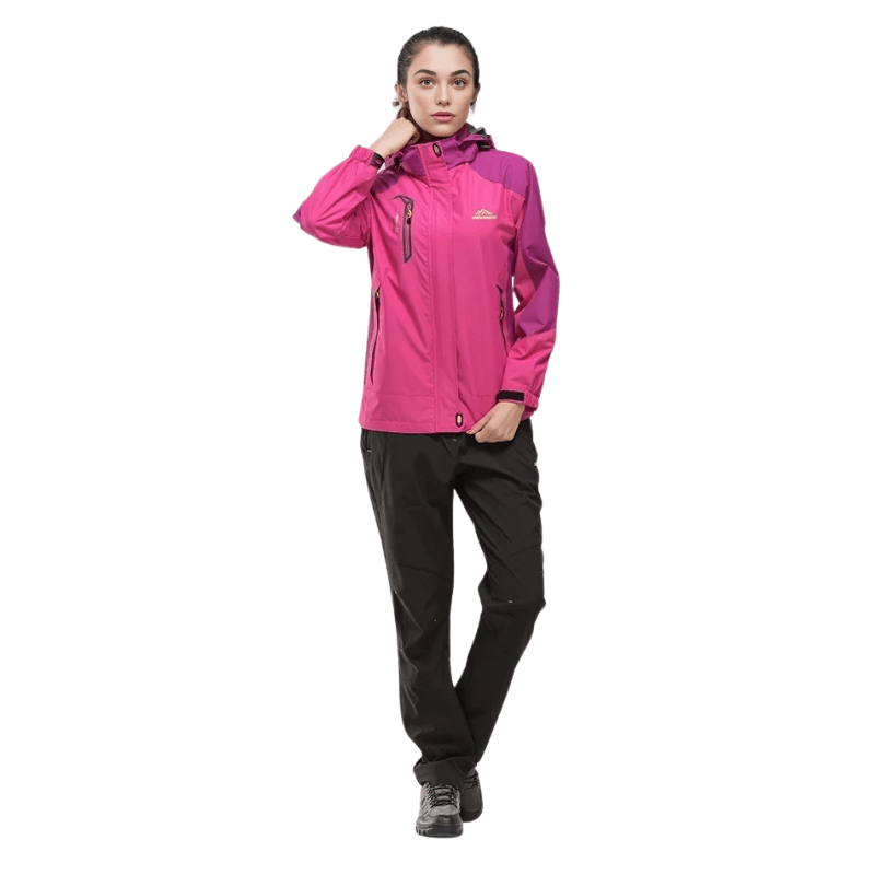 Women's Hiking Set Jacket and Pants for Outdoor Use - The PeakTrail