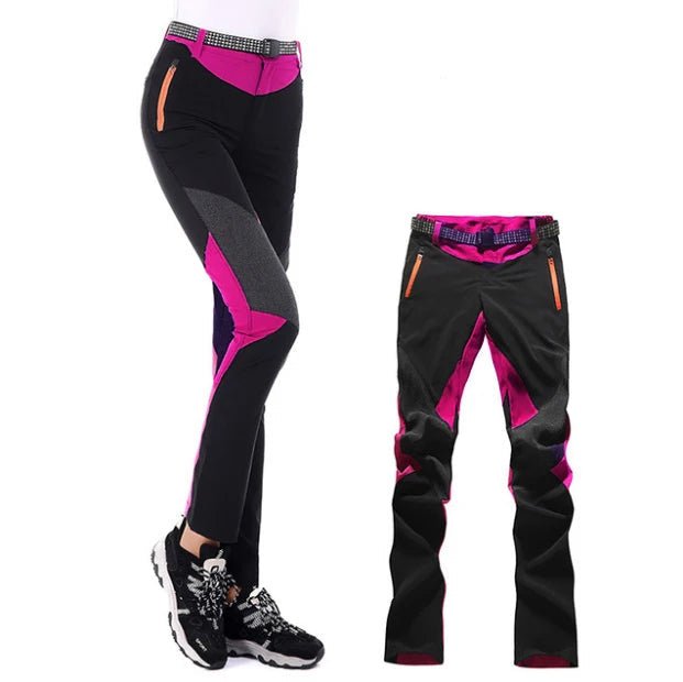 Women's Hiking Trousers Lightweight Outdoor Use - The PeakTrail