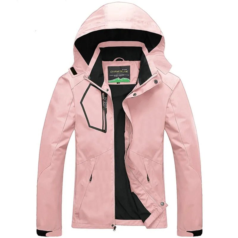 Women's Mid - Season Rain Jacket Lightweight and Packable - The PeakTrail