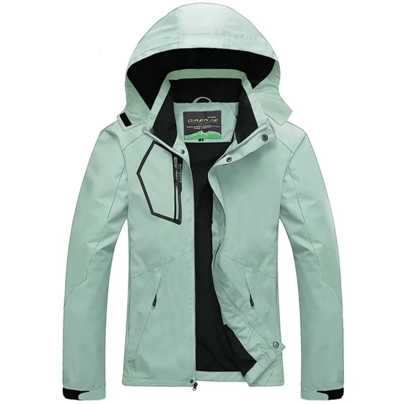 Women's Mid - Season Rain Jacket Lightweight and Packable - The PeakTrail