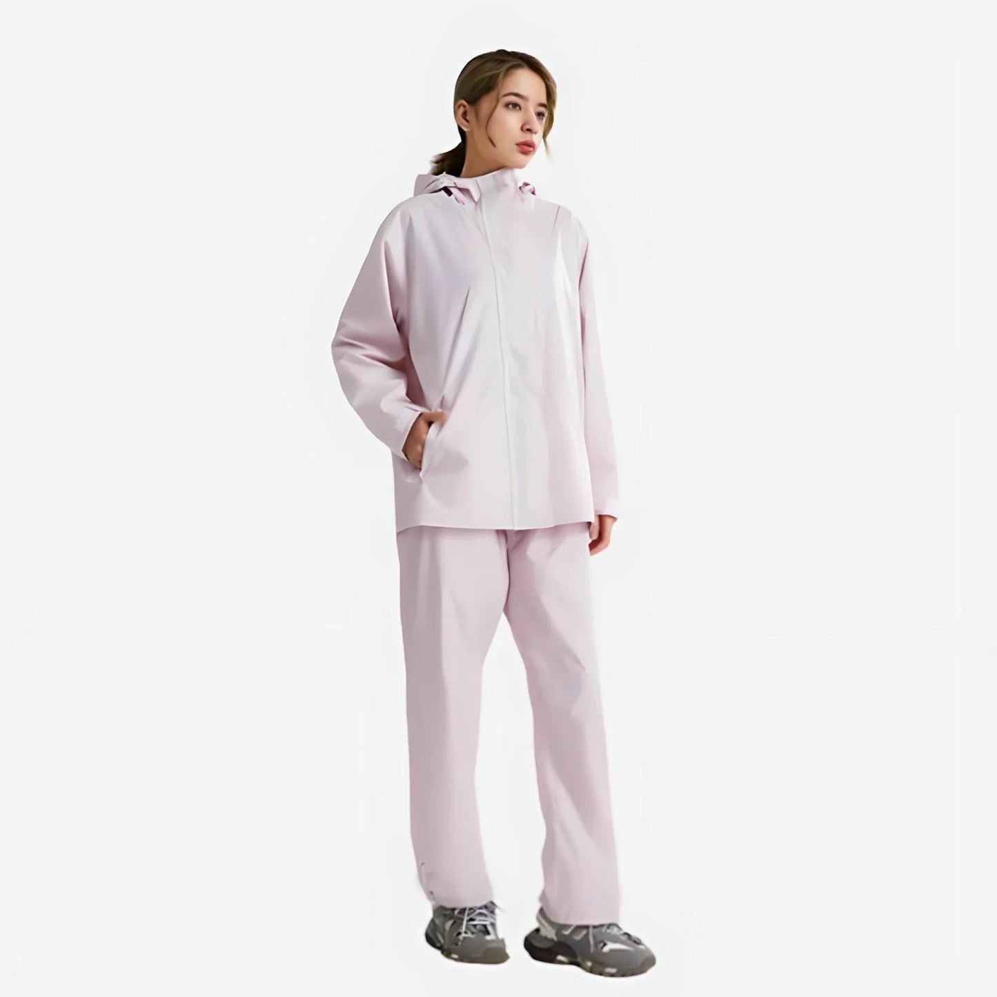Women's Rain Suit Waterproof Jacket and Pants Set - The PeakTrail