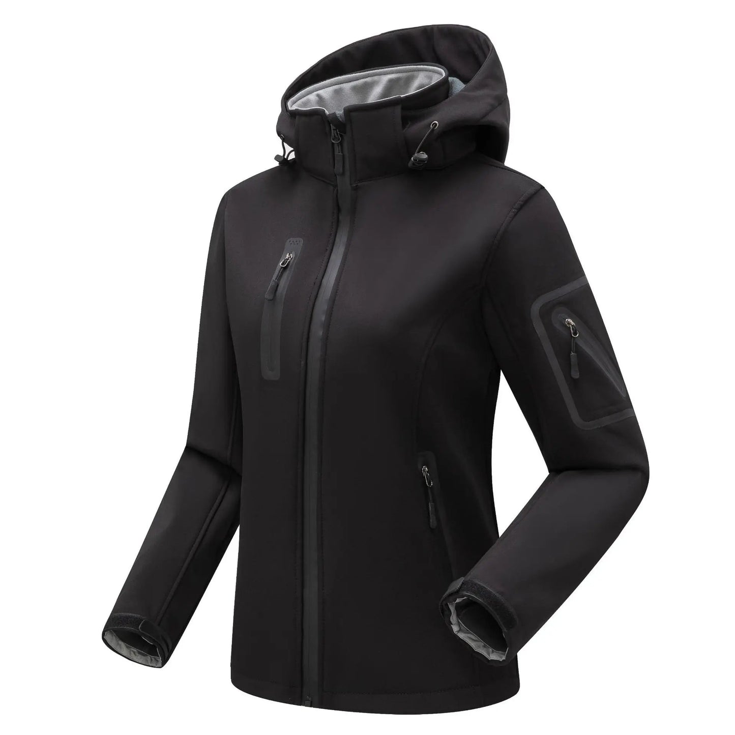 Women's Winter Hiking Jacket Softshell and Windproof - The PeakTrail