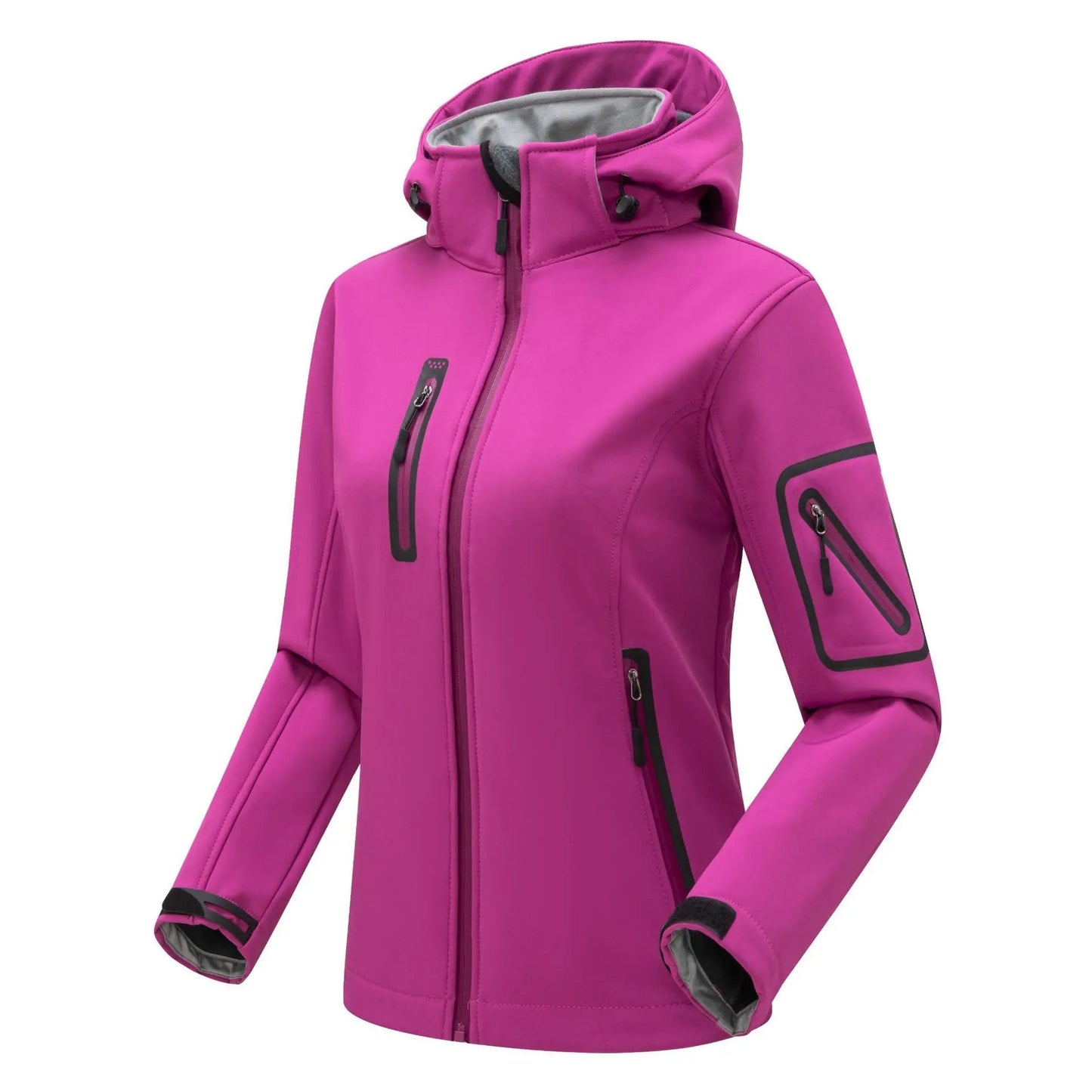 Women's Winter Hiking Jacket Softshell and Windproof - The PeakTrail