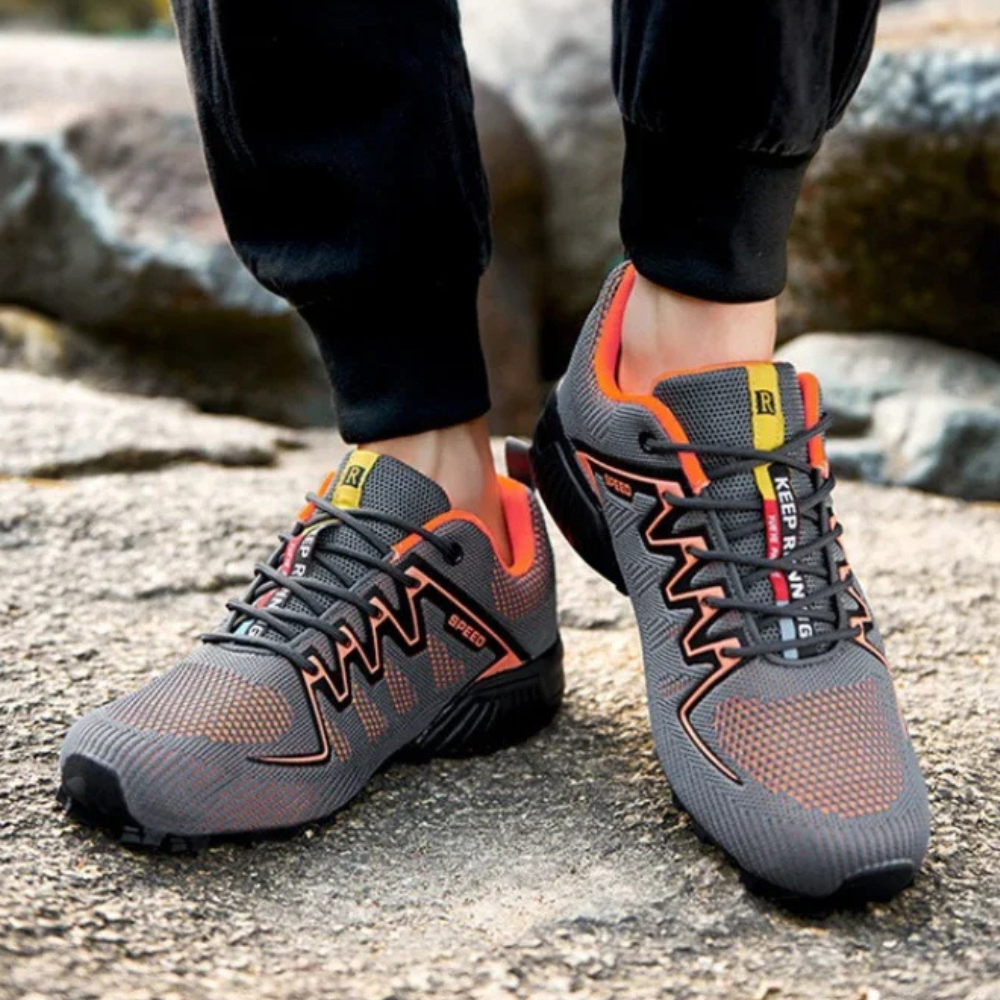 Men's Hiking Shoes Lightweight Breathable Mesh Upper