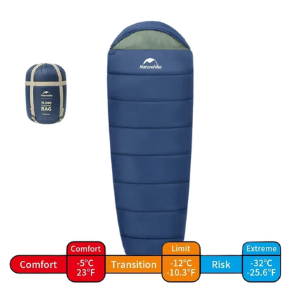 Ultralight Waterproof Cotton Mummy 4 Season Camping Sleeping Bag