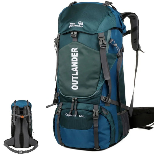 60L Hiking Backpack for Men with Rain Cover - The PeakTrail