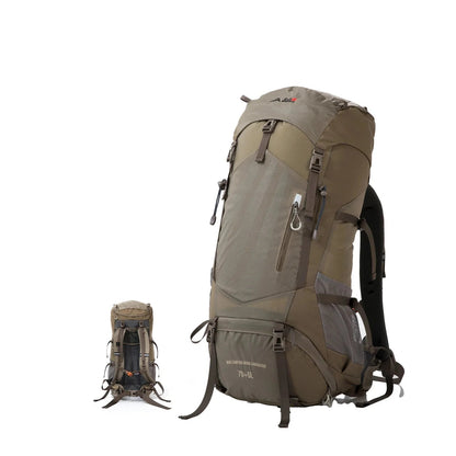 70L Hiking Backpack Rain Cover Included for Outdoor Use - The PeakTrail