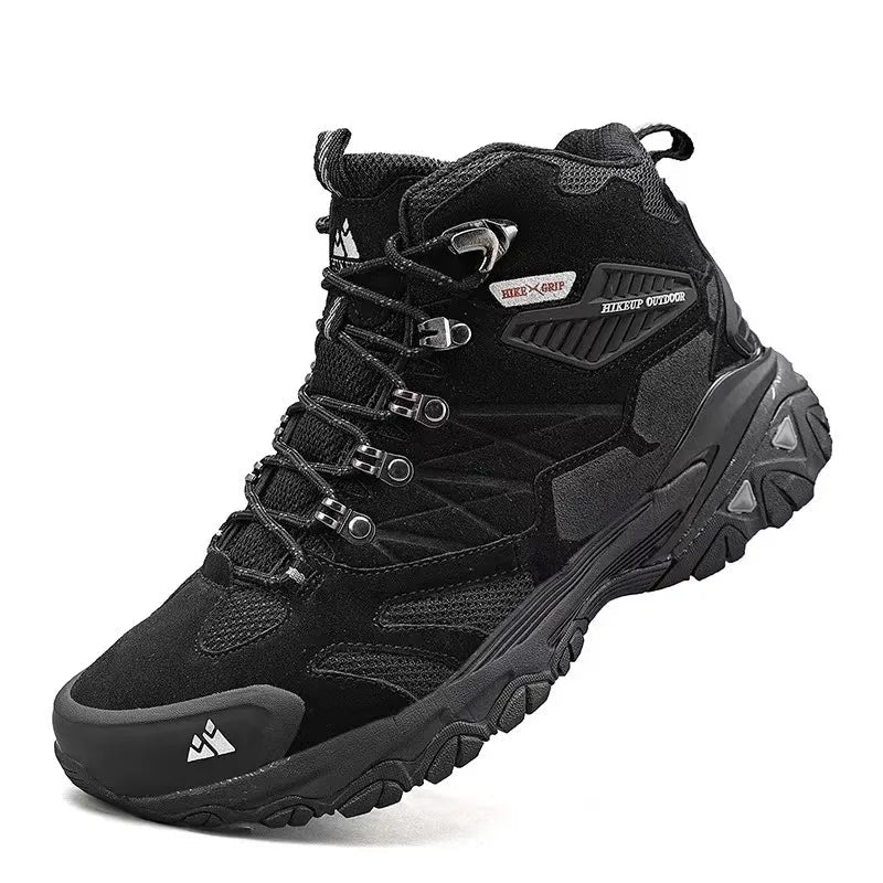 Men’s Leather Hiking Boots Ankle Height for Trekking