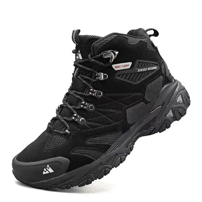 Men’s Leather Hiking Boots Ankle Height for Trekking