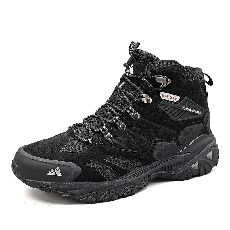 Men’s Leather Hiking Boots Ankle Height for Trekking