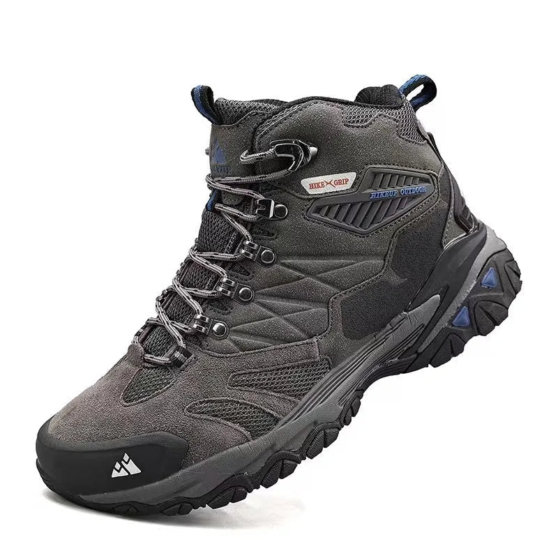 Men’s Leather Hiking Boots Ankle Height for Trekking