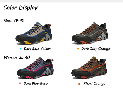 Unisex Waterproof Hiking Shoes for Trekking