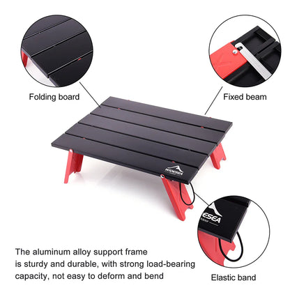 Ultralight Folding Camping Table Portable Multipurpose
