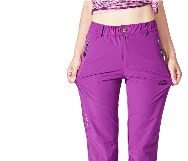 Women’s Hiking Pants Quick Dry Waterproof Ripstop Summer