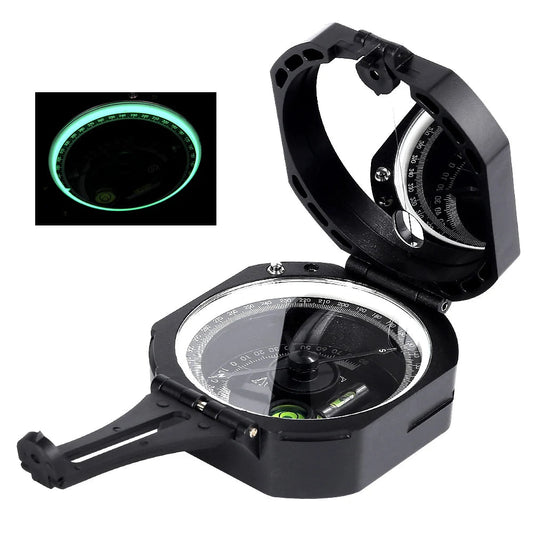 Professional Geological Compass – Lightweight Military Tool for Slope & Distance Measurement