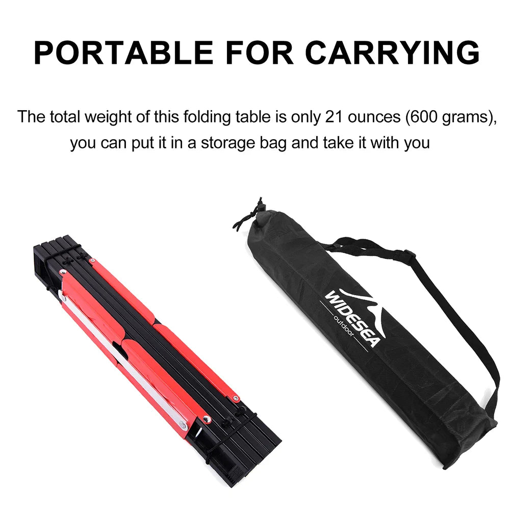 Ultralight Folding Camping Table Portable Multipurpose
