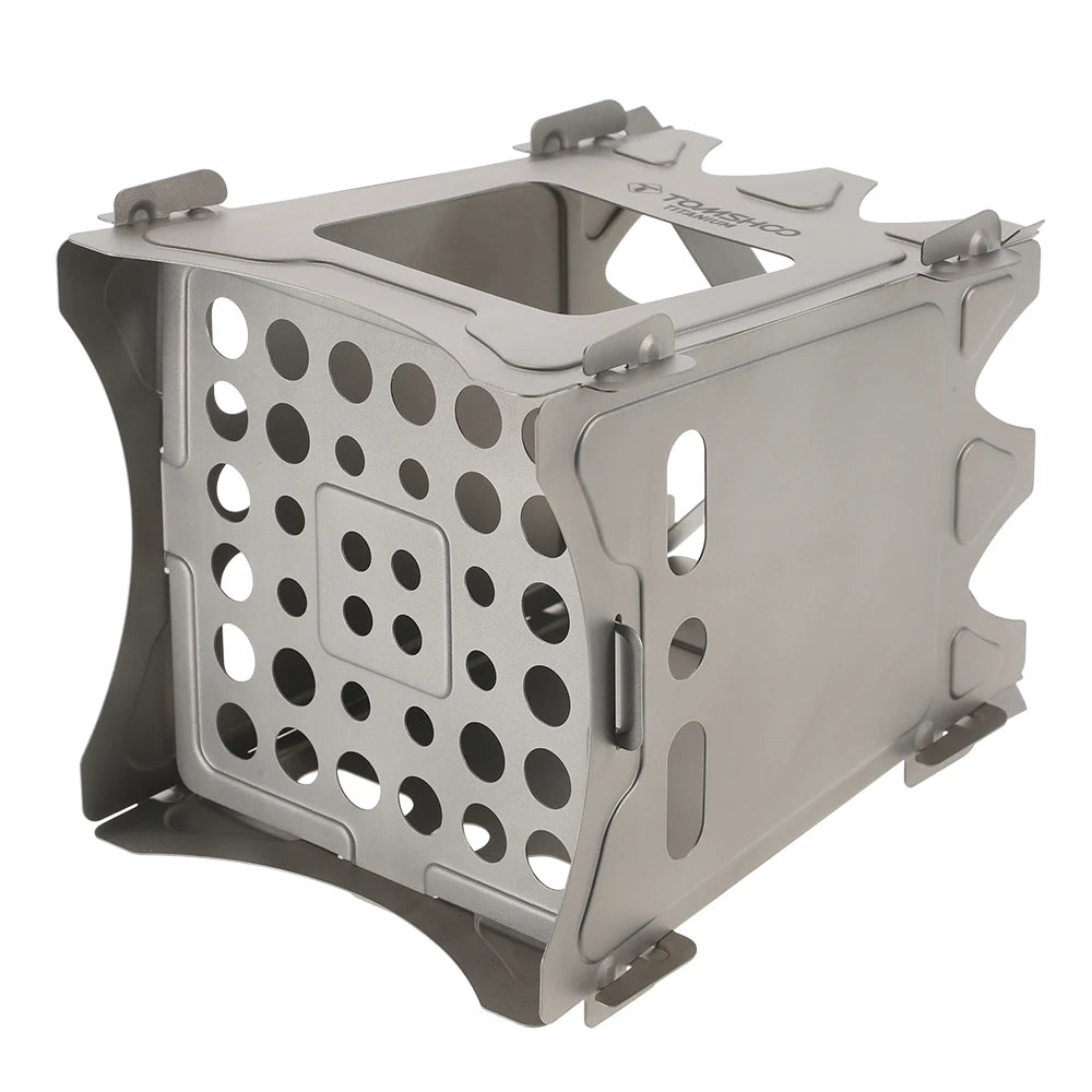 Wood Stove – Folding, Ultralight & Eco-Friendly Titanium Stove