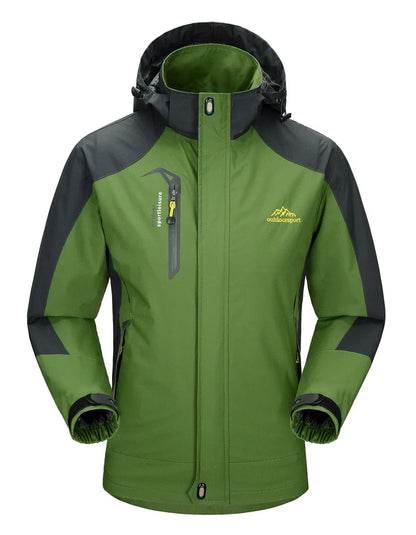 Men’s Waterproof Hiking Jacket Windbreaker for Autumn