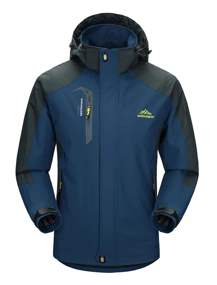 Men’s Hiking Jacket – Waterproof, Windproof & Lightweight