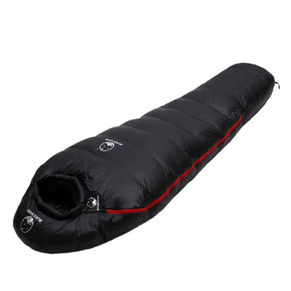 Goose Down Mummy Sleeping Bag for Adults Winter Camping