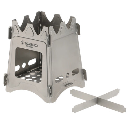 Wood Stove – Folding, Ultralight & Eco-Friendly Titanium Stove