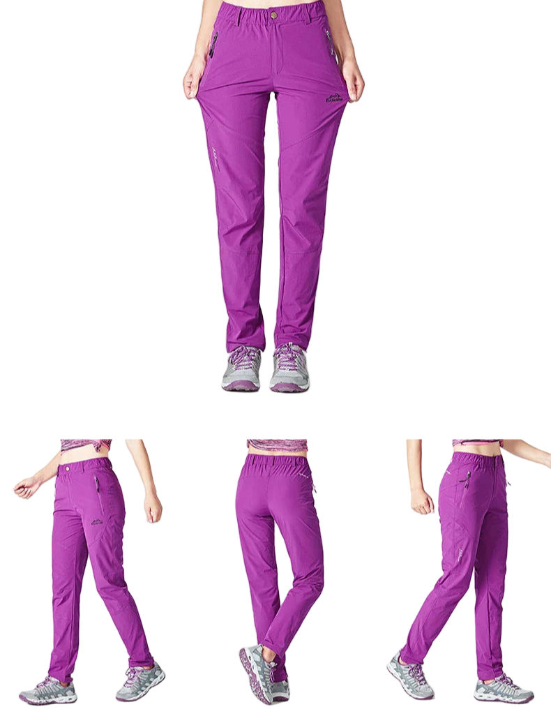 Women’s Hiking Pants Quick Dry Waterproof Ripstop Summer
