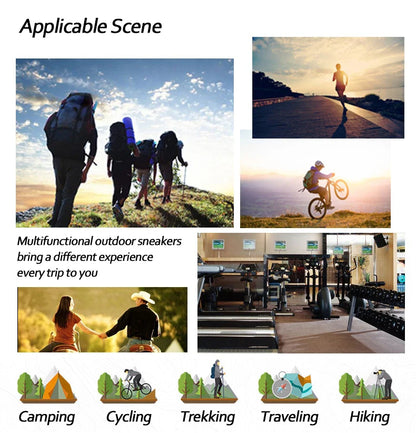 Unisex Waterproof Hiking Shoes for Trekking