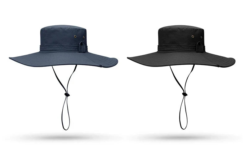Unisex Adjustable Breathable Foldable Sun Hat for Hiking