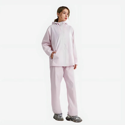 Women’s Waterproof Rain Suit – Jacket & Pants Set for Hiking & Outdoor Use