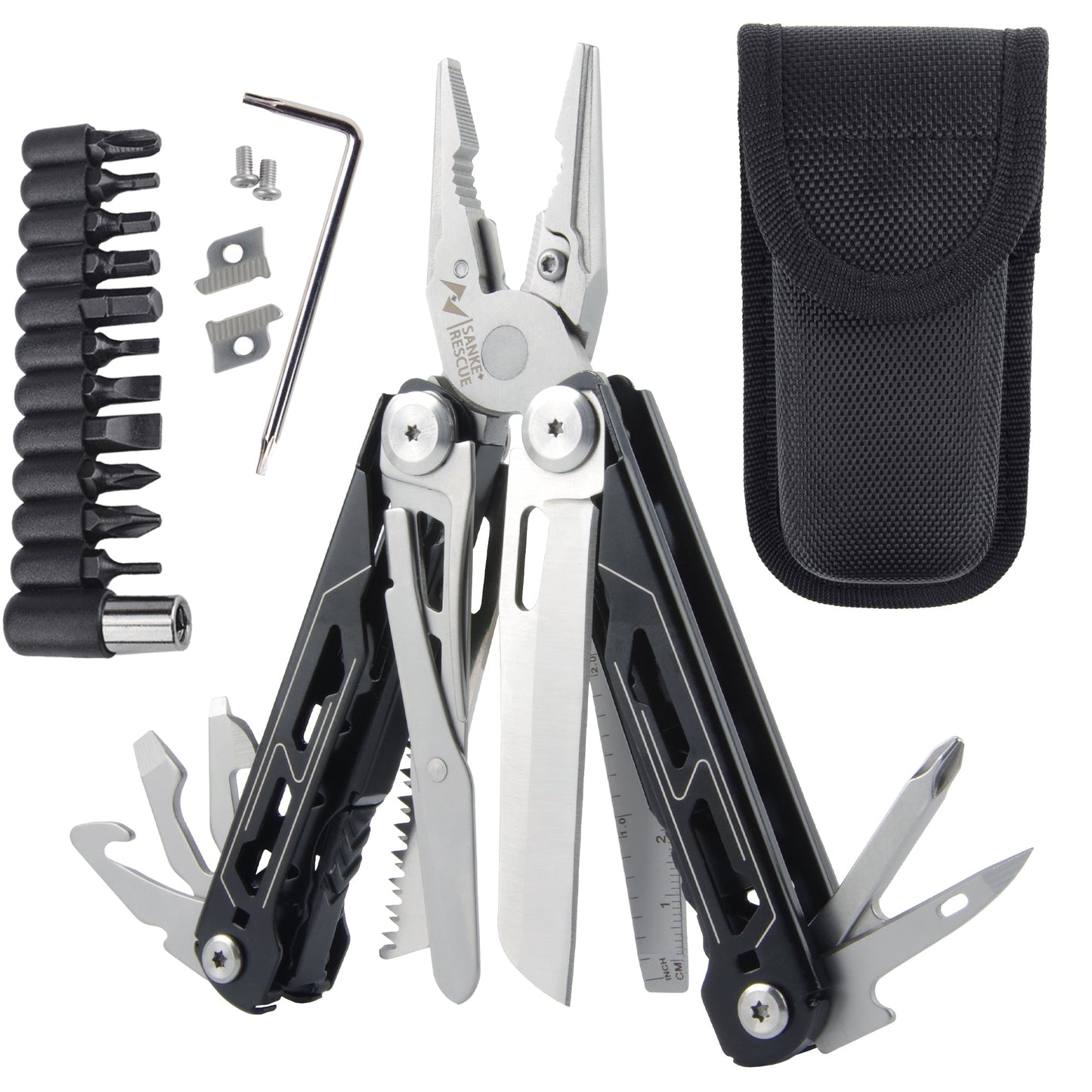 Pliers and Screwdriver Set Multitool for Camping Repairs