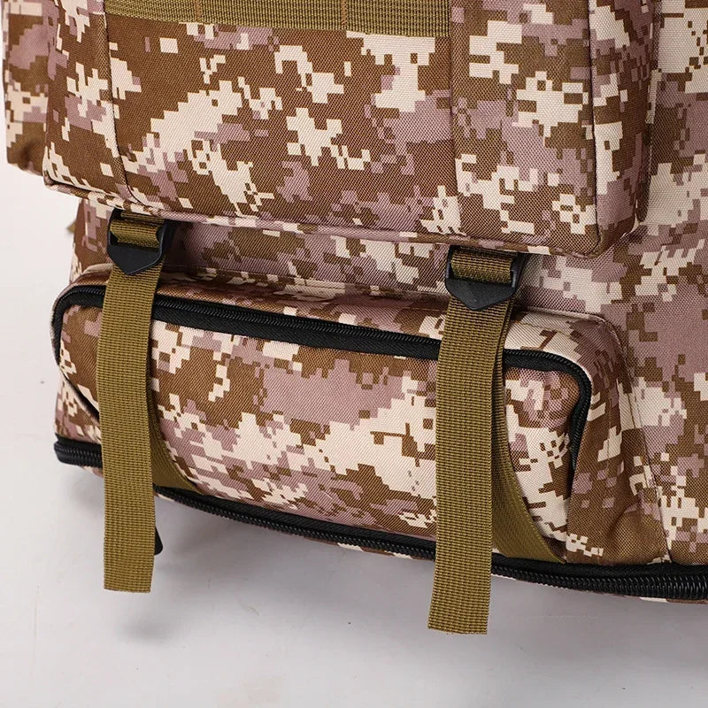 100 L Mountaineering Backpack Tactical Large Capacity for Hiking