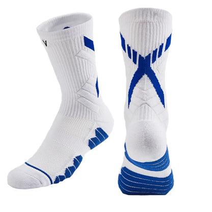 Unisex Mid Calf Hiking Socks Thick Non Slip