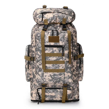 100 L Mountaineering Backpack Tactical Large Capacity for Hiking