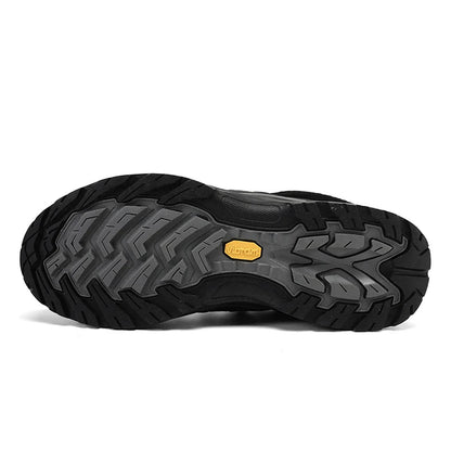 Men’s Leather Hiking Shoes – Durable Outdoor Sneakers for Trekking & Hunting