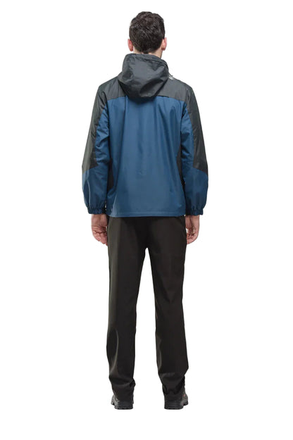 Men’s Waterproof Hiking Jacket Windbreaker for Autumn