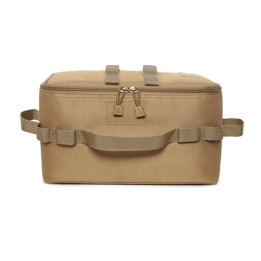 Camping Gas Canister Storage Bag Large Capacity with Tool Pockets