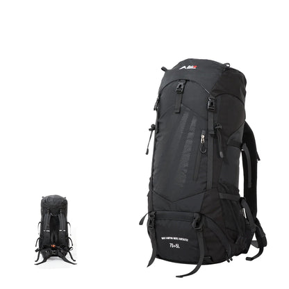 70 L Hiking Backpack with Rain Cover Large Capacity