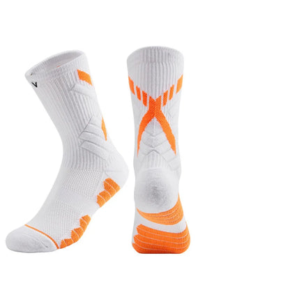 Unisex Mid Calf Hiking Socks Thick Non Slip