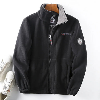 Men’s Thickened Wool Winter Jacket Casual Coat