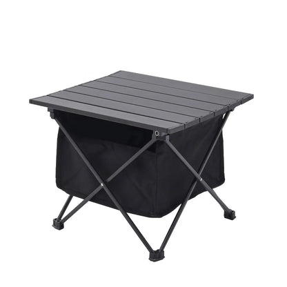 Portable Folding Camping Egg Roll Table with Storage Bag