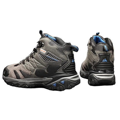 Men’s Leather Hiking Boots Ankle Height for Trekking