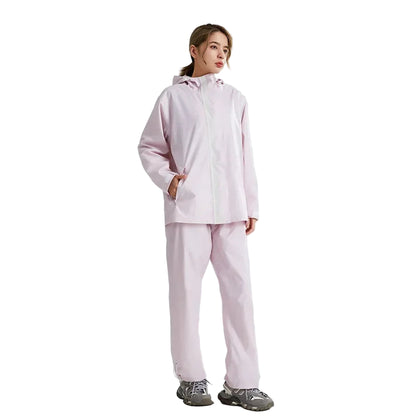 Adult Reflective Rain Suit Waterproof Jacket and Pants