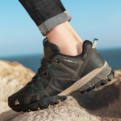 Men’s Hiking Shoes Breathable Cushioning Non Slip for Trekking