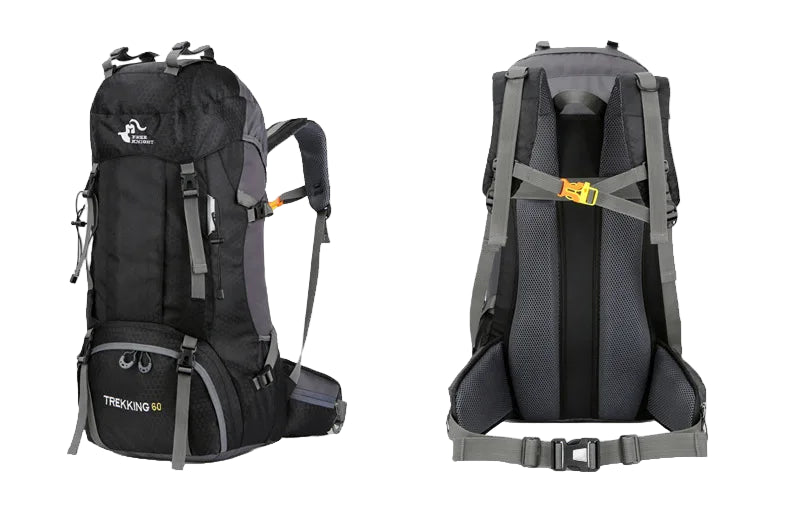 60 L Hiking Backpack Large Capacity for Trekking and Camping